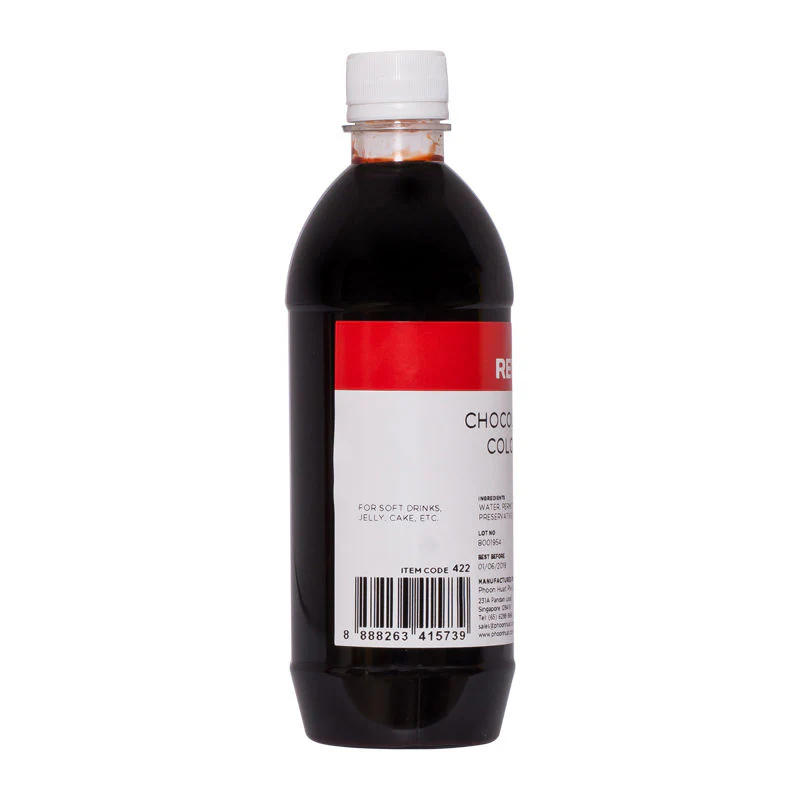 CHOCOLATE BROWN COLOUR LIQUID 500ML (#422) - Image 5