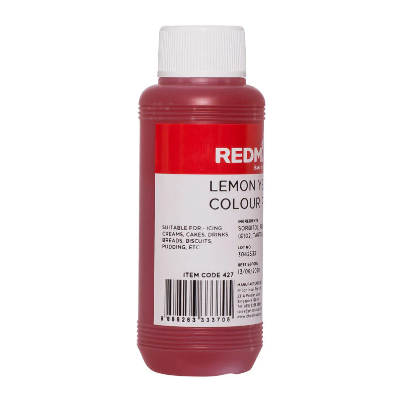 LEMON YELLOW COLOUR PASTE 150G (#427) - Image 5