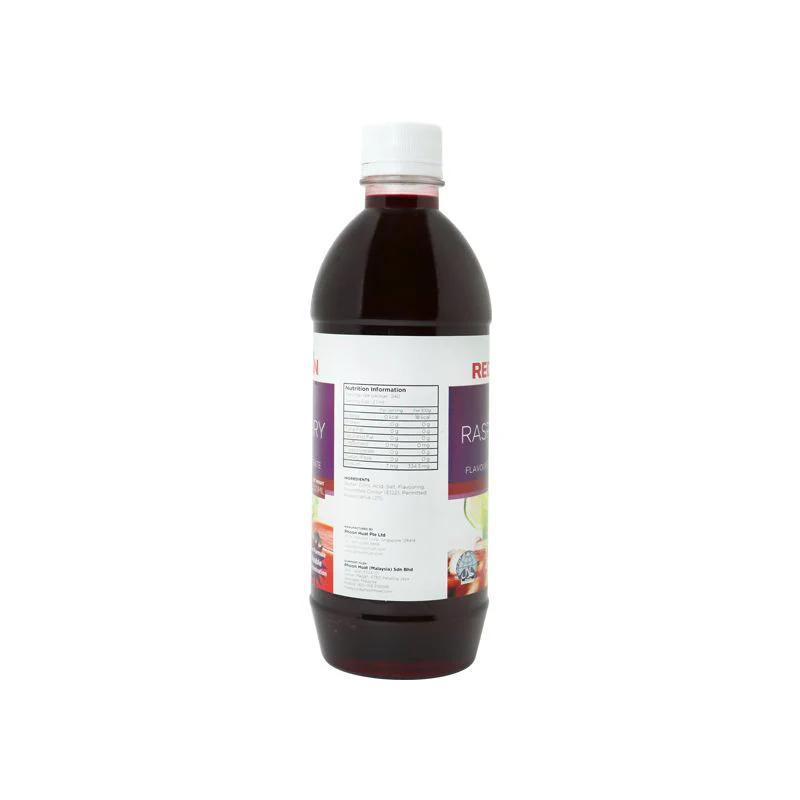 RASPBERRY FLAVOURED CONCENTRATE 500ML (#622) - Image 4