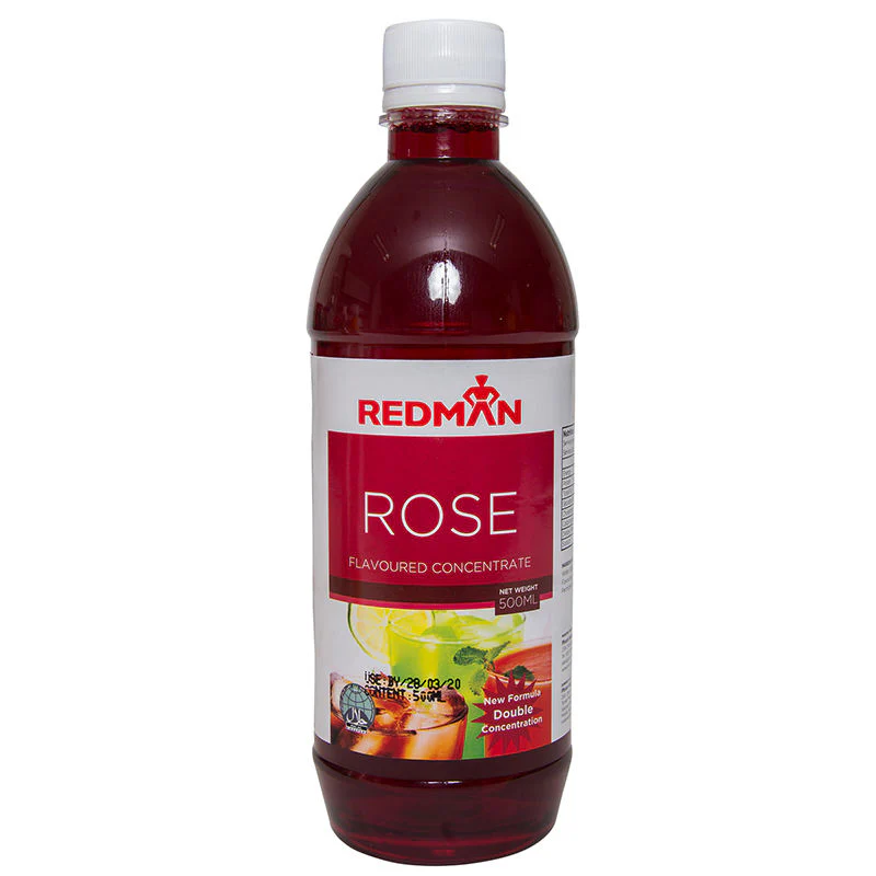 ROSE FLAVOURED CONCENTRATE 500ML (#625) - Image 2