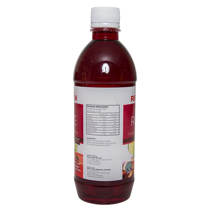 ROSE FLAVOURED CONCENTRATE 500ML (#625) - Image 3