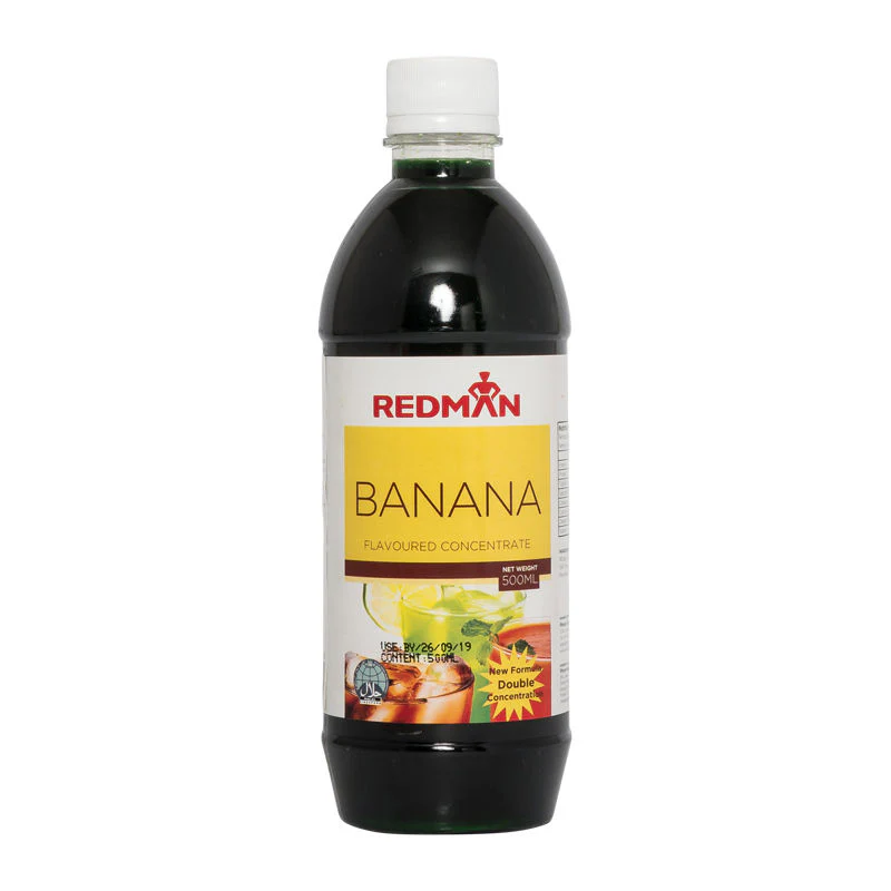 BANANA FLAVOURED CONCENTRATE 500ML (#628) - Image 2