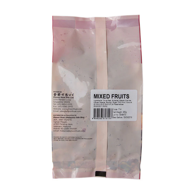 DRIED MIXED FRUITS 250G (#714) - Image 4