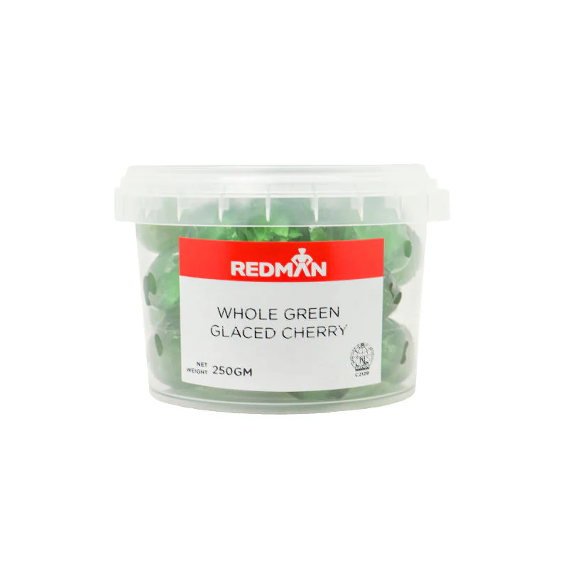 WHOLE GREEN GLACED CHERRY 250G (#744)