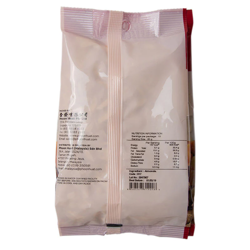BLANCHED ALMOND SLIVERED 250G (#917) - Image 5