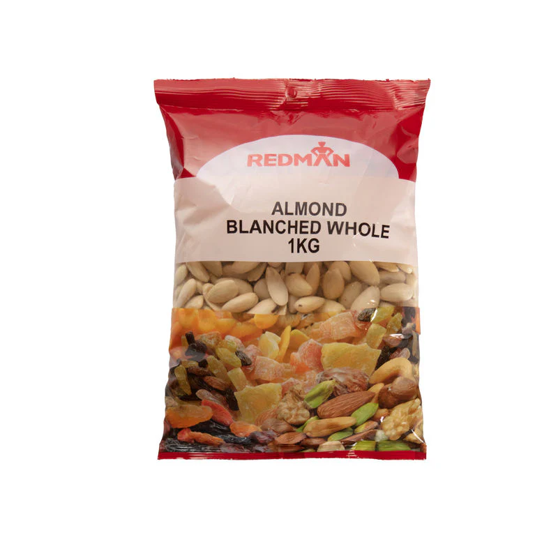 BLANCHED WHOLE ALMOND NUT 1KG (#968) - Image 2