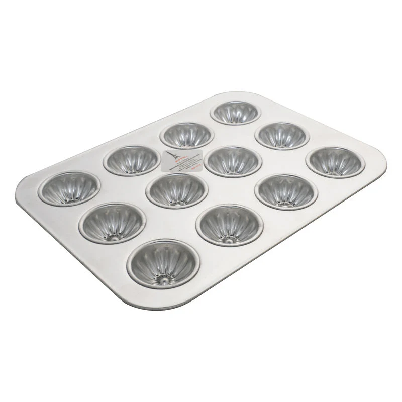 aluminium rectangular kueh bulu mould ã˜4cm 23cmx17cmxh3cm 12 cavities (#1057) - Image 2