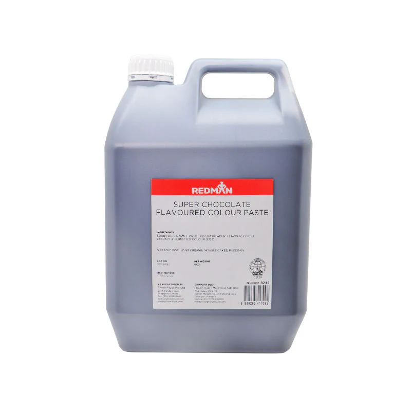 SUPER CHOCOLATE FLAVOURED COLOUR PASTE 6KG (#8245) - Image 2