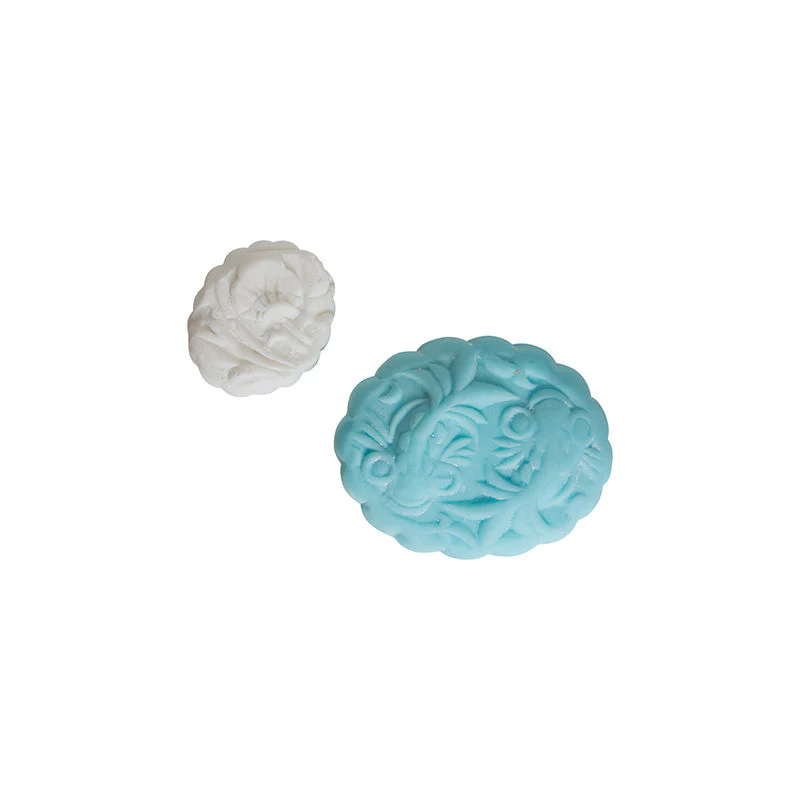 mooncake mould oval gold fish (#8518) - Image 5
