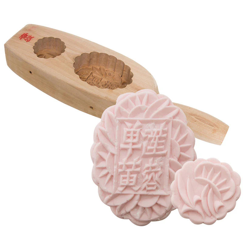mooncake mould oval (#9099)