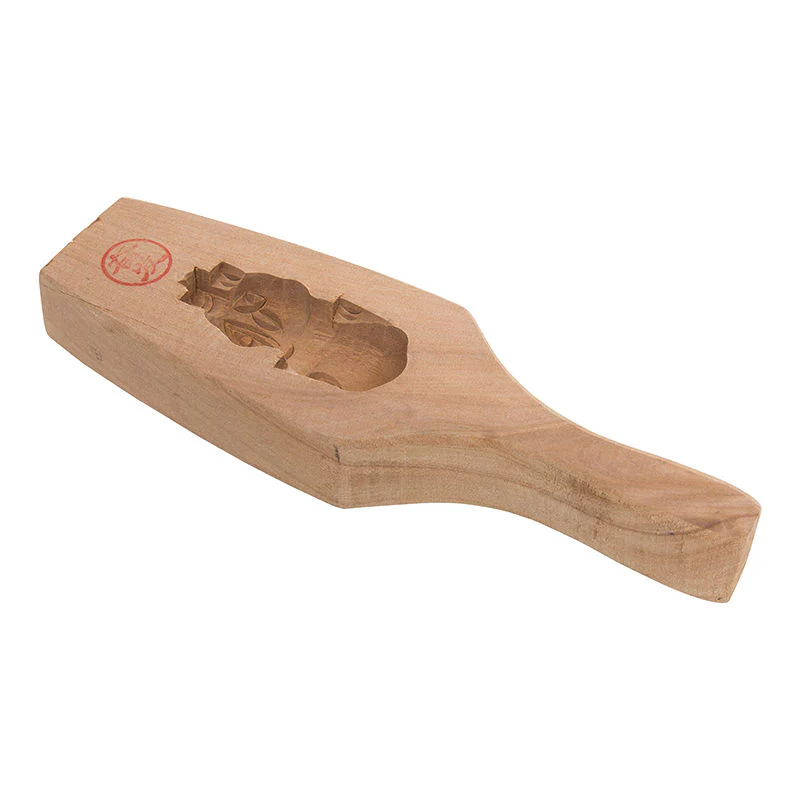 mooncake mould wooden(piglet) (#9101) - Image 8