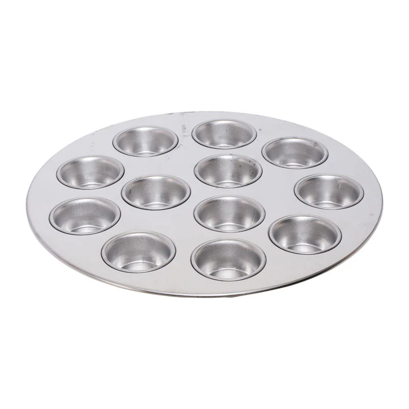big flat bottom round kueh bulu tray ã˜242mm h19mm (#9288)