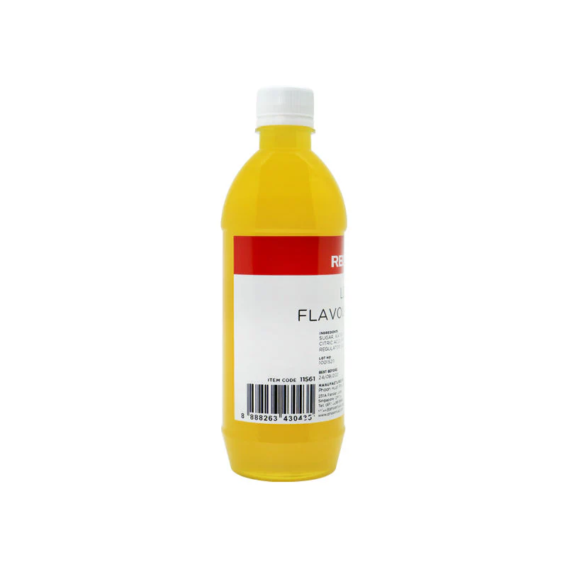 LEMON FLAVOURED SYRUP 510ML (#11561) - Image 5
