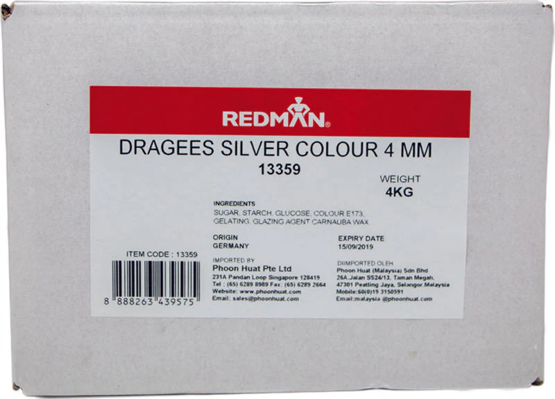 SILVER DRAGEES 4MM 4KG (#13359) - Image 2