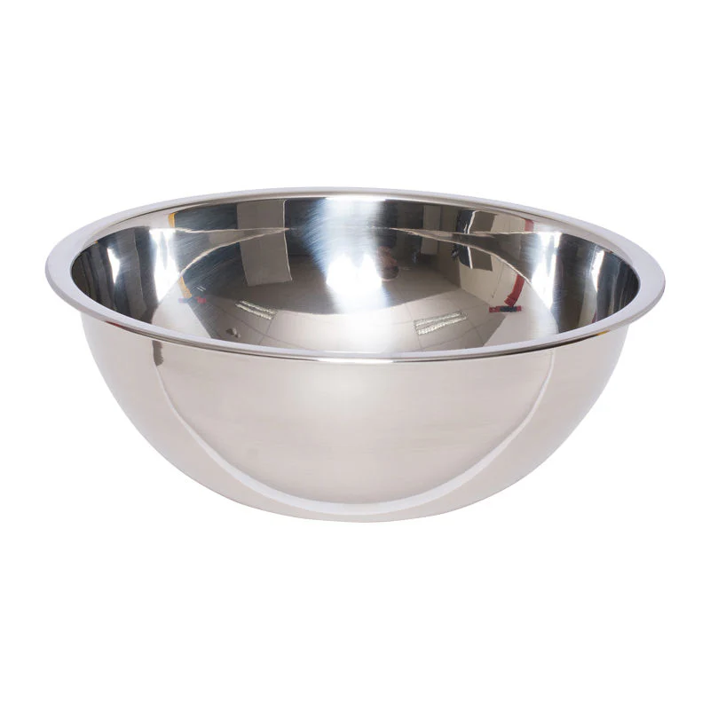 stainless steel mixing bowl 220x90mm (#14598) - Image 2