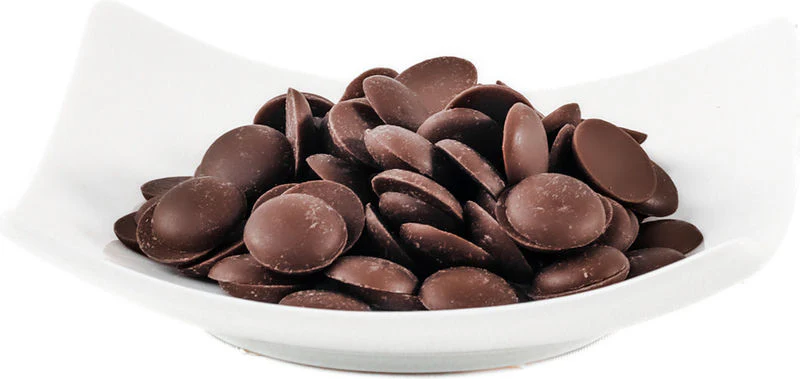 MILK CHOCOLATE COUVERTURE DROPLETS 25KG (#50405) - Image 6
