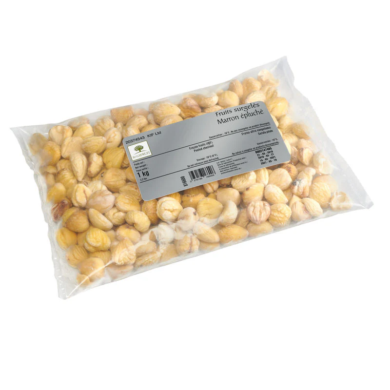 iqf chestnut (peeled) 8166 1kg (#50449)