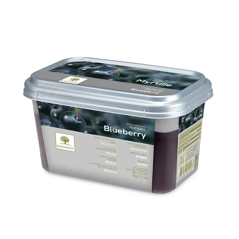 frozen blueberry puree 8044 1kg (#50480) - Image 2