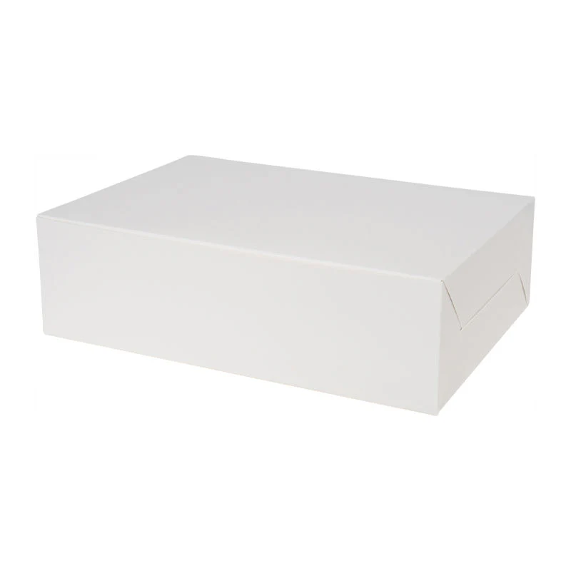 cake box plain white 7x10x3" 5pcs (#52068) - Image 2