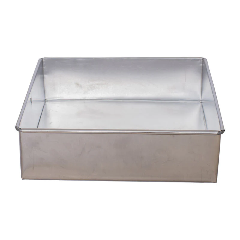 square baking pan 10x10x3" (removable base) (#52625)
