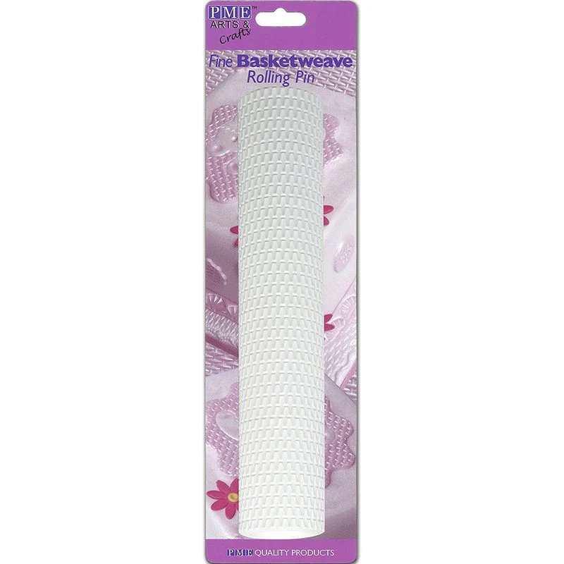ROLLING PIN FINE BASKETWEAVE (#52694)