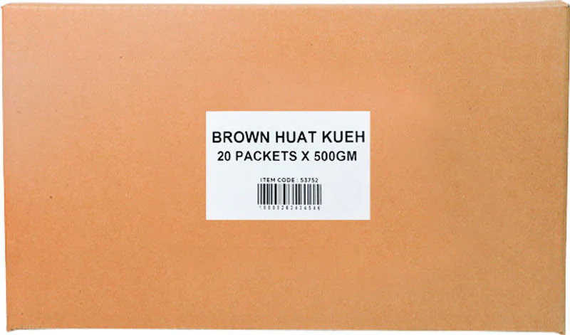 TRADITIONAL FOOD HUAT KUEH MIX BROWN 500G (#53752) - Image 2