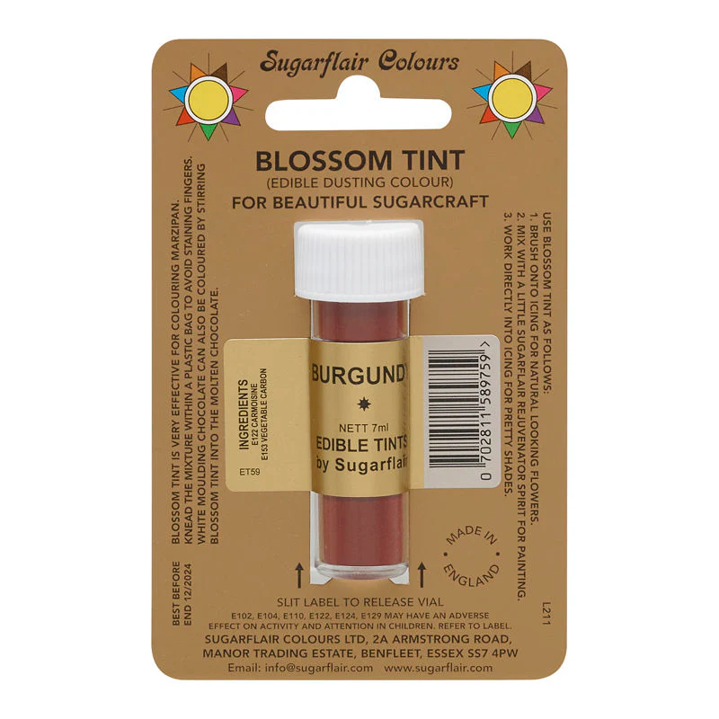 tint color dusting powder - burgundy d118 7ml (#53822) - Image 2