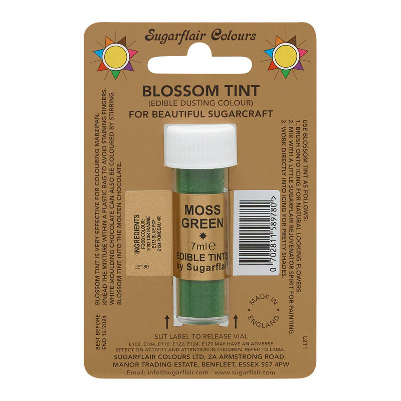 tint color dusting powder - moss green d121 7ml (#53823) - Image 2
