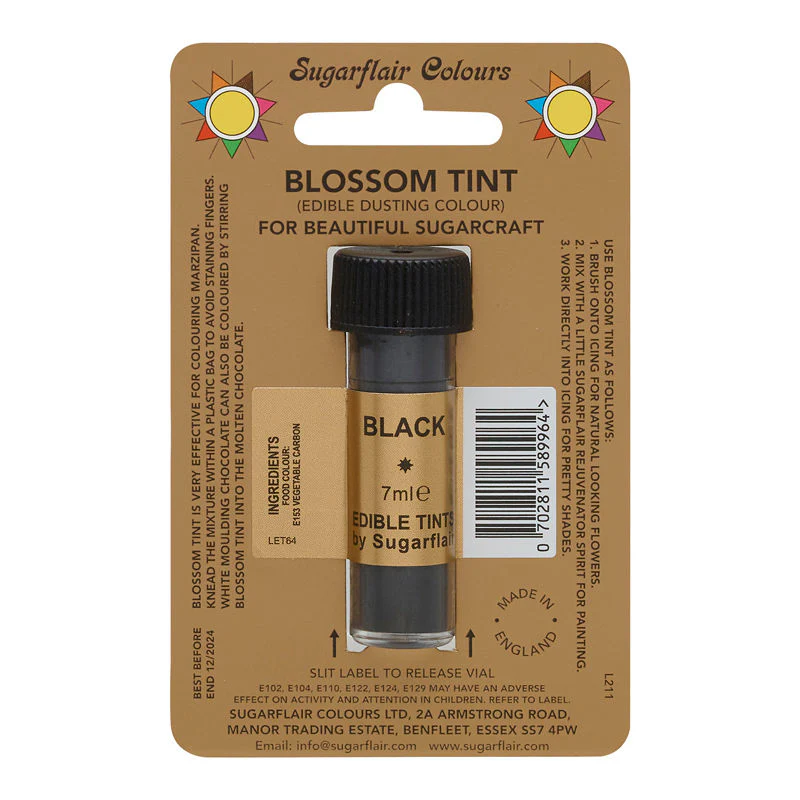 tint color dusting powder - black d134 7ml (#53829)
