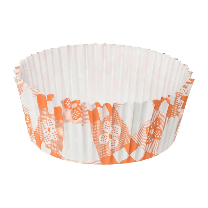 baking cases pet orange checks 78x34mm 200pcs (#53911) - Image 2