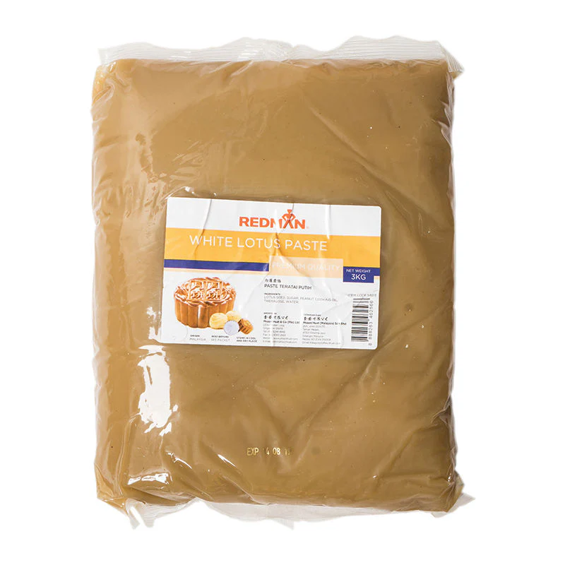 mooncake paste white lotus 3kg (#54013) - Image 2
