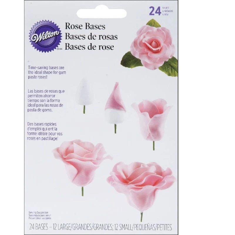 gumpaste flower- rose base 1005-4453 (#54779)