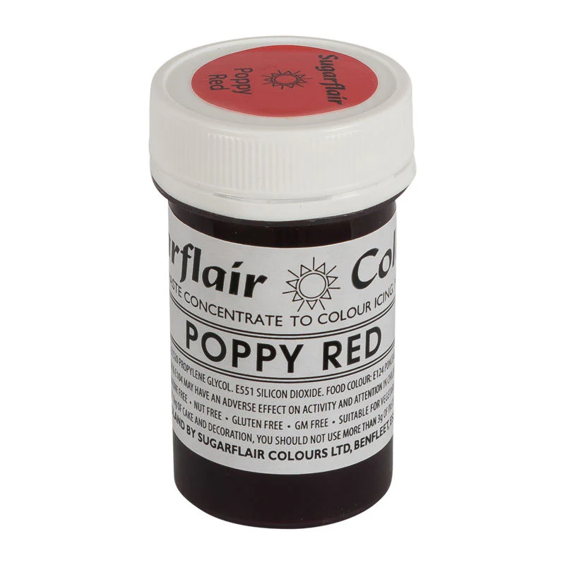 concentrated color paste tartranil poppy red b104 25g (#55417)