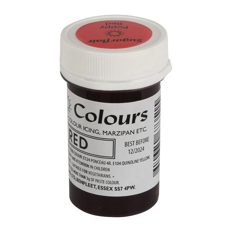 concentrated color paste tartranil poppy red b104 25g (#55417) - Image 6