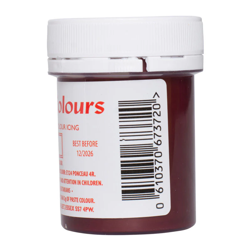 max concentrated color paste - red extra c101 42g (#55418) - Image 6