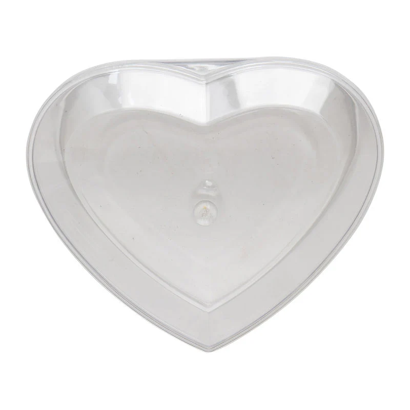 clear heart ps container 85x75xh56mm ff2814 (#55554) - Image 2