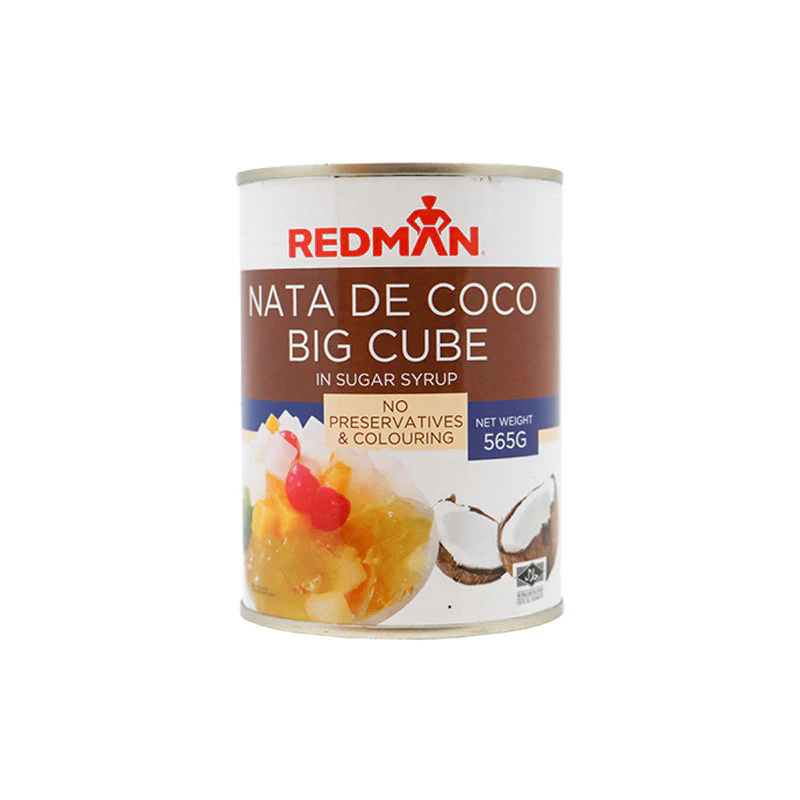 nata de coco big cube in syrup 565g (#57127) - Image 2