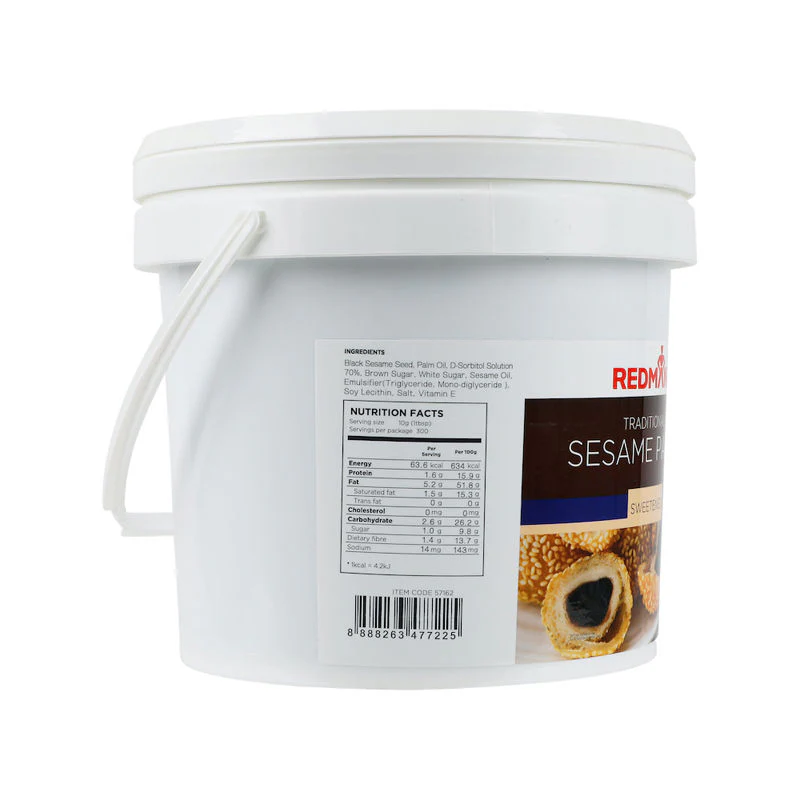 black sesame paste -sweetened 3kg (#57162) - Image 3
