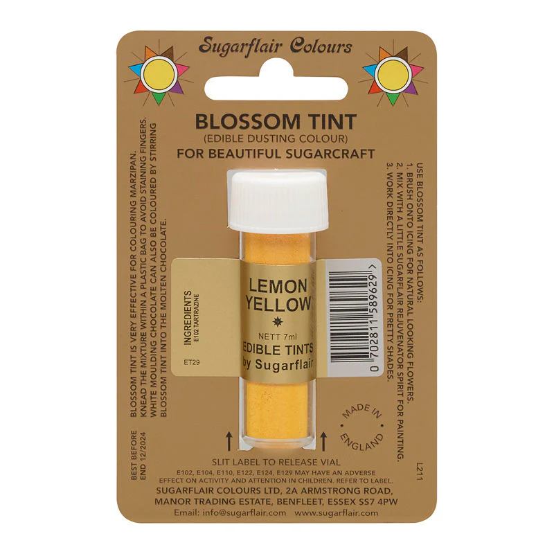 tint color dusting powder - lemon yellow d107 7ml (#57533) - Image 2