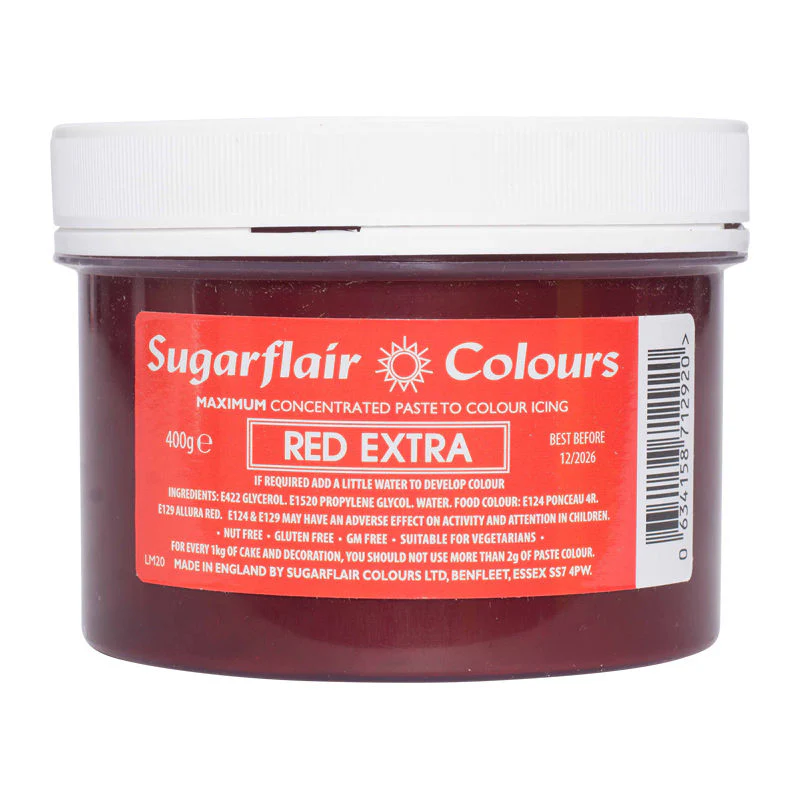 max concentrated color paste-red extra c201 400g (#57576)