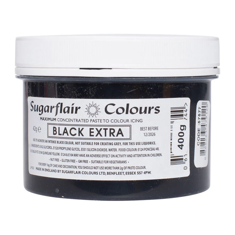 max concentrate color paste-black extra c202 400g (#57577) - Image 2