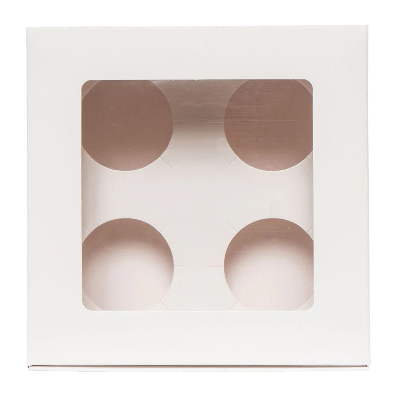 cupcake box 4's plain 5pcs (#57829) - Image 3
