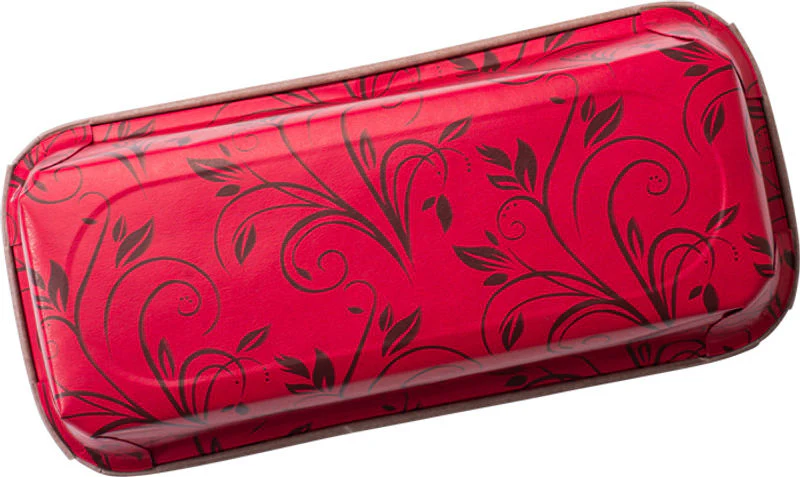 PLUM LOAF PAN MOULD RED 199X73 5PC (#57940) - Image 3