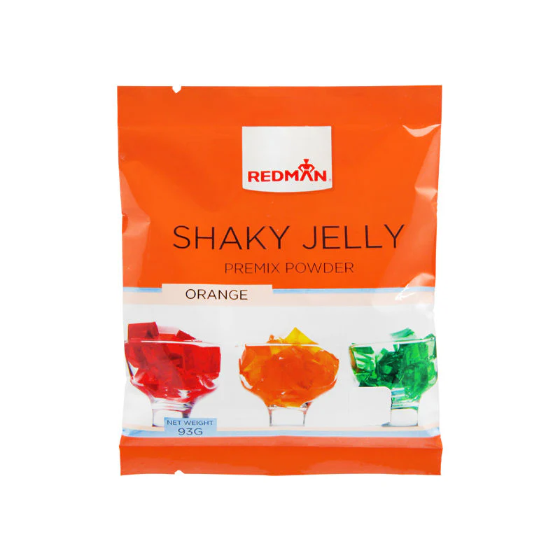 redman shaky jelly premix powder orange 93g (#58021) - Image 2