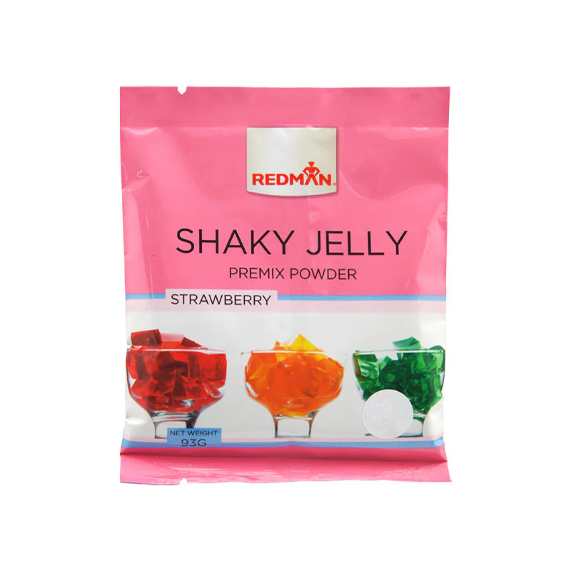 shaky jelly premix powder strawberry 93g (#58022) - Image 2