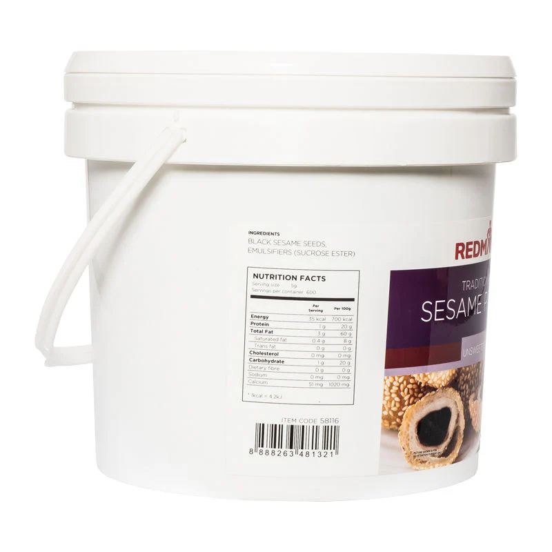 black sesame paste 100%-unsweetened3kg (#58116) - Image 3