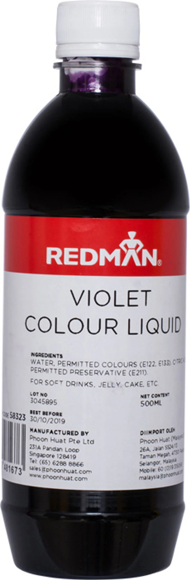 VIOLET COLOUR LIQUID 500ML (#58323)