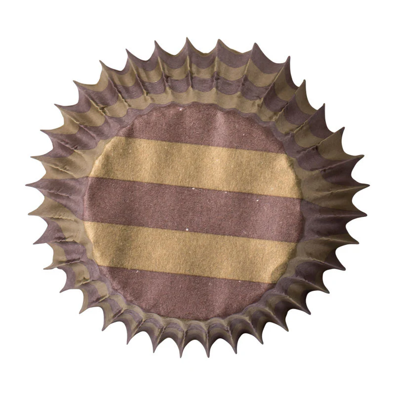 greaseproof baking case 75mm brown/gold 500pcs (#58370) - Image 4