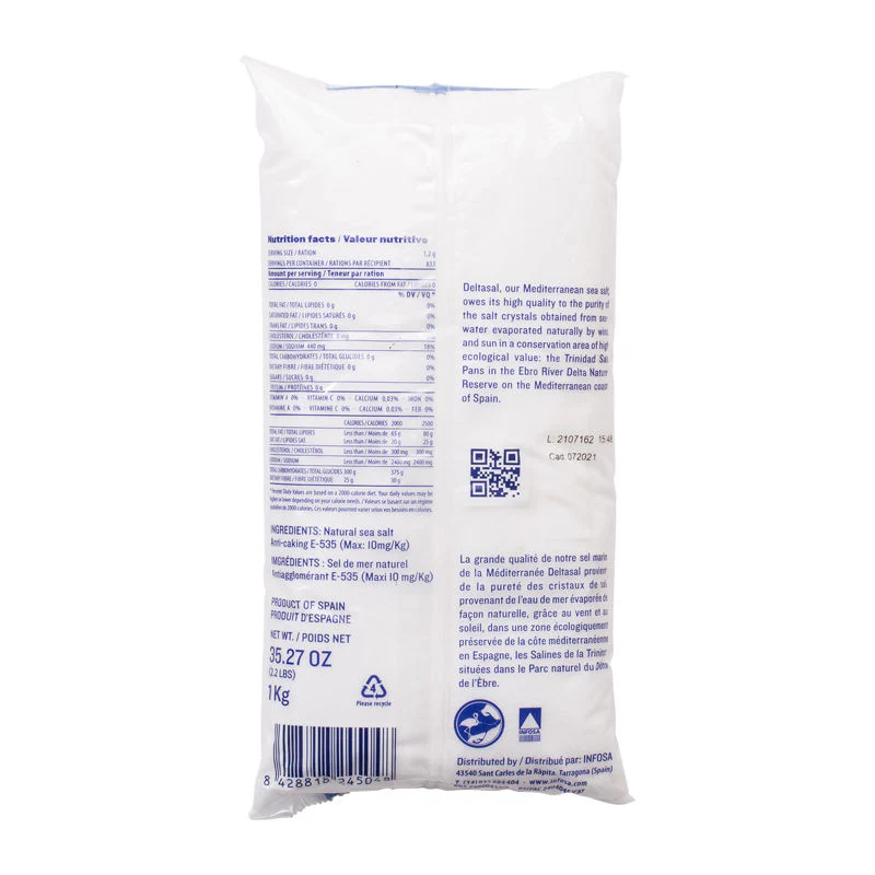 fine sea salt 1kg (#58415) - Image 2