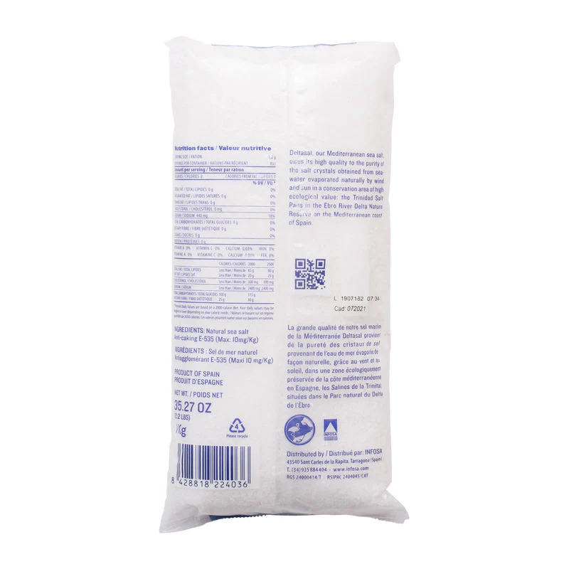 coarse sea salt 1kg (#58416) - Image 2